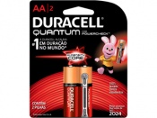 PILHA AA ALCAL.CT2 QUANTUM DURACELL