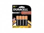 PILHA AA ALCAL.CT4 DURACELL