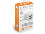 CARREGADOR TURBO 2USB 3.4A BIV.GEO