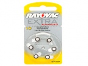 BATERIA AUD.EXTRA CT6 10AUX RAYOVAC