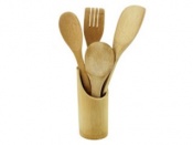 KIT UTENSILIO BAMBU 5PC CK879 CLINK