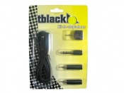 KIT ADAPTADOR AUDIO 5PC TBLACK