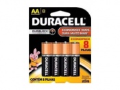 PILHA AA ALCAL.CT8 DURACELL